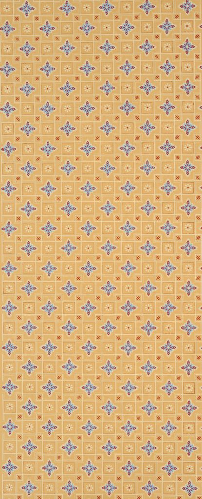 Stars and Squares Wallpaper by Adelphi Paper Hangings in Colorway B