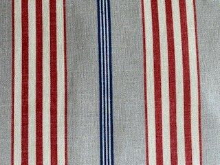 Steyning Fabric by Titley & Marr in Indigo, Rose & Dove