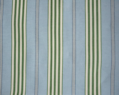 Steyning Fabric by Titley & Marr in Emerald, Cobalt & Sky