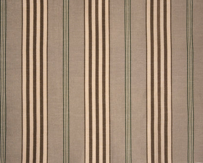 Steyning Fabric by Titley & Marr in Walnut, Jade & Lichen