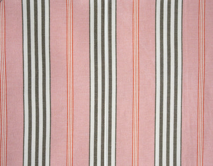 Steyning Fabric by Titley & Marr in Latte & Coral