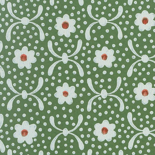 Dipley Wallpaper by Studio Atkinson in Green