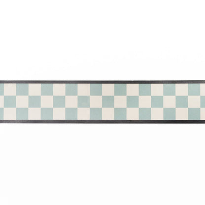 Ernie Wallpaper Border Wallpaper by Studio Atkinson in Blue