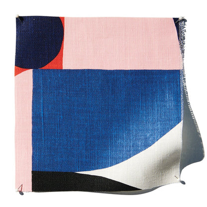 Condesa Fabric by Serena Dugan in Midnight/Cherry