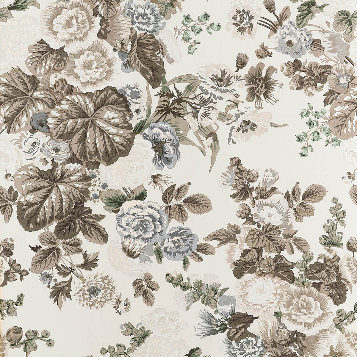 Boxwood Hidcote Wallpaper