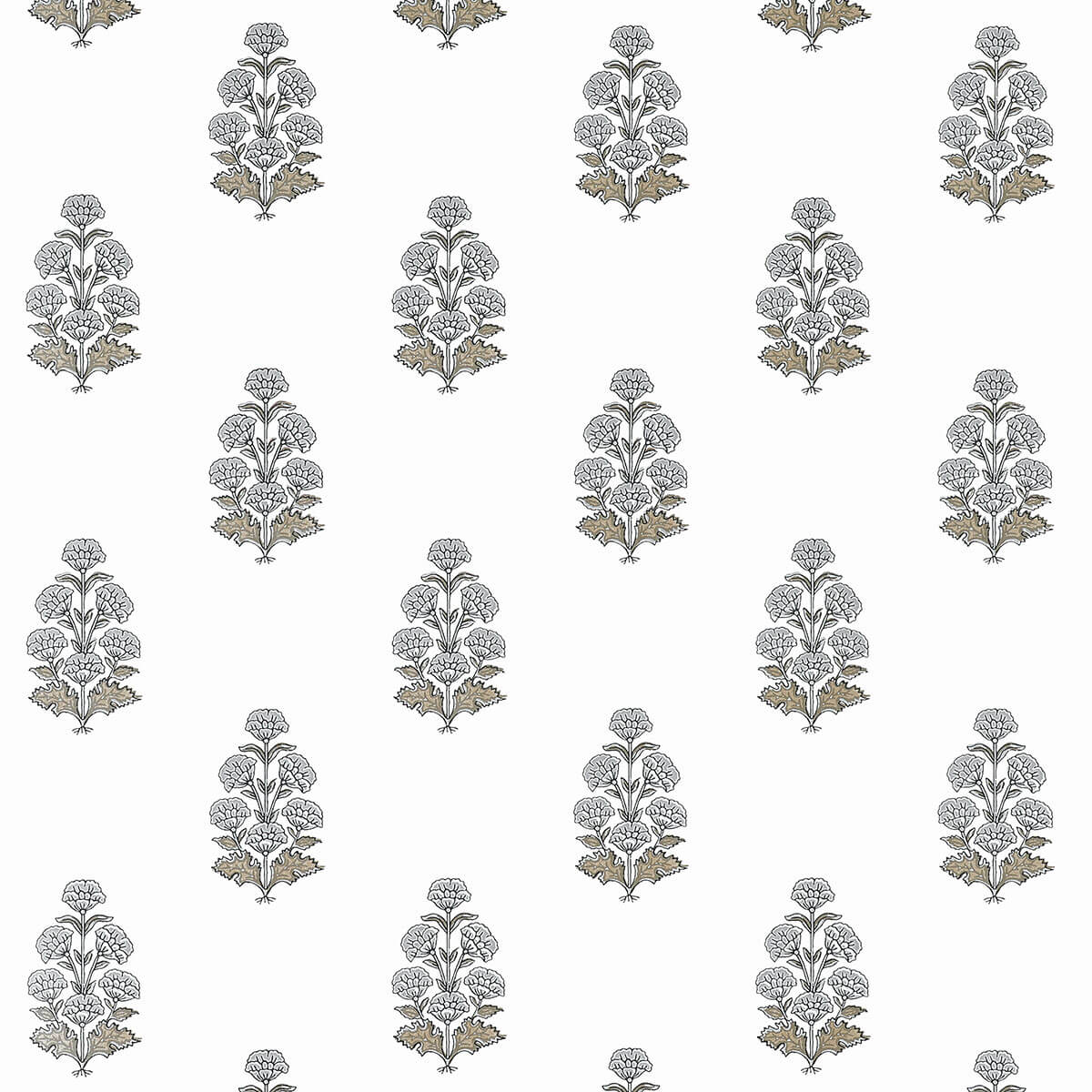Boxwood Audrey Wallpaper