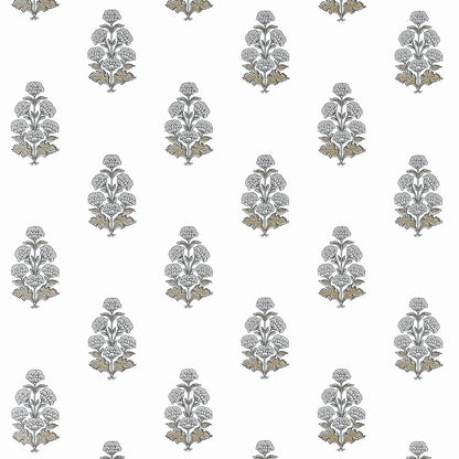 Boxwood Audrey Wallpaper