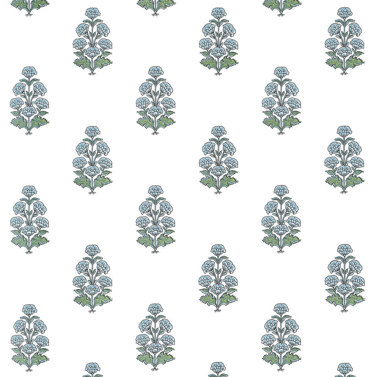 Boxwood Audrey Wallpaper