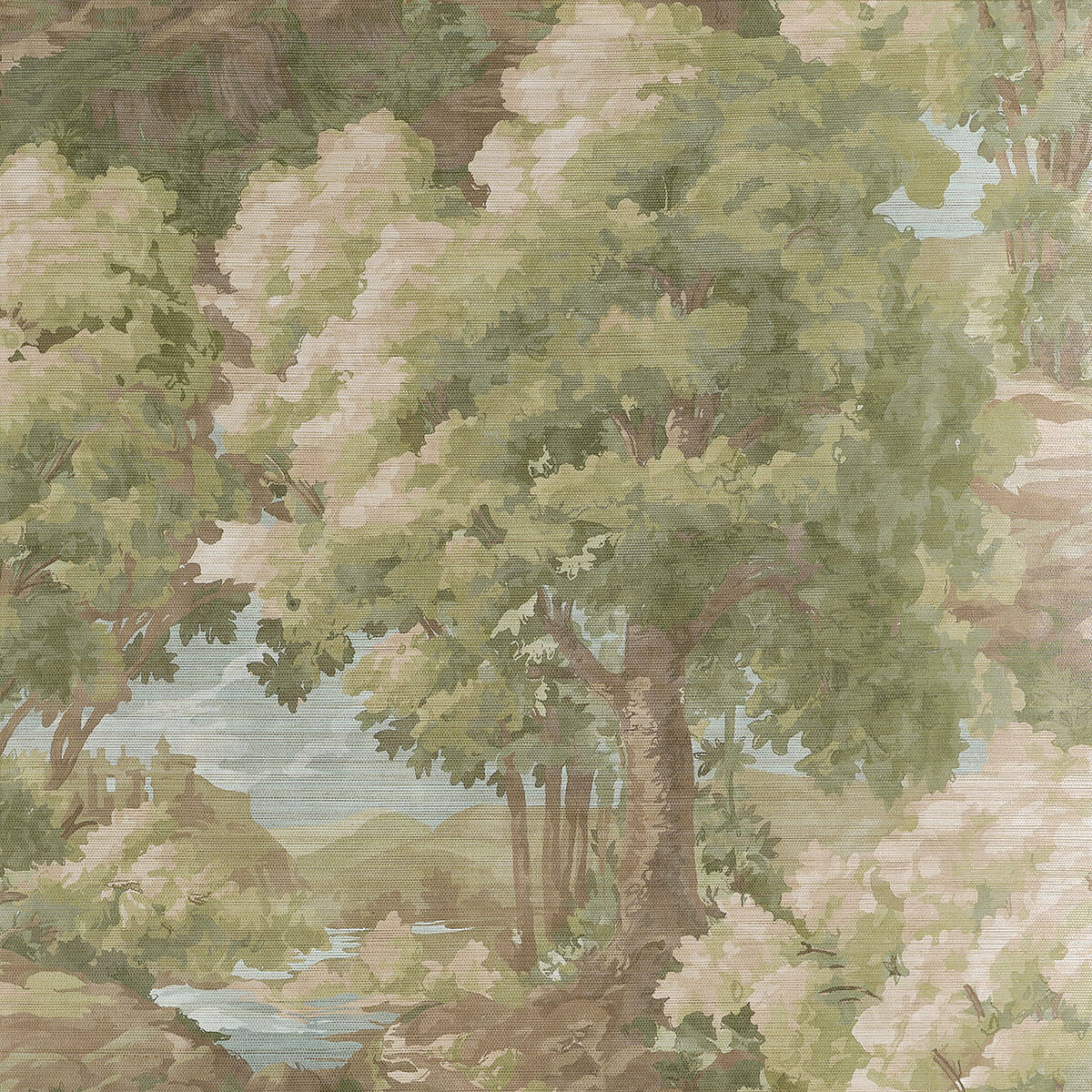Boxwood Woodland Clearing Wallpaper