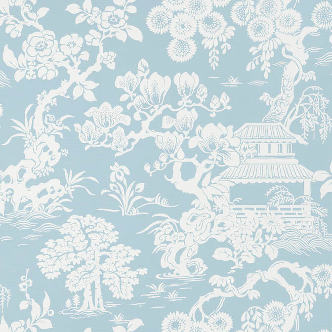 Pavilion Japanese Garden Wallpaper