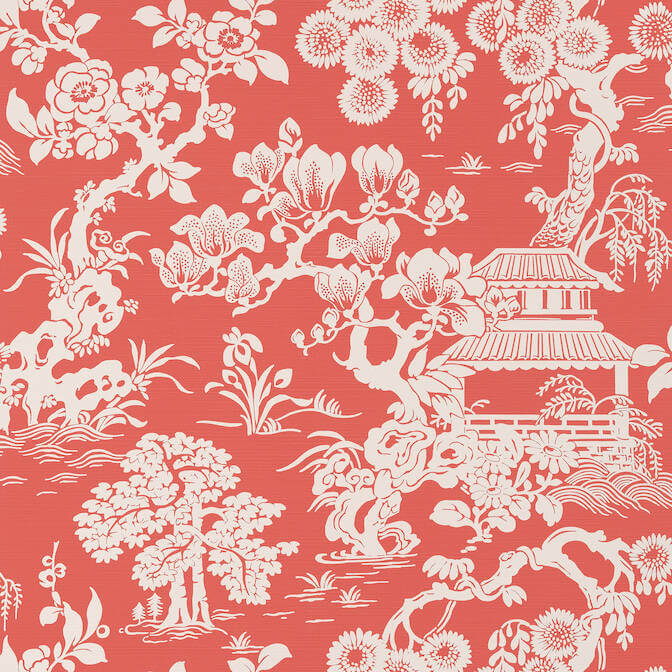 Pavilion Japanese Garden Wallpaper