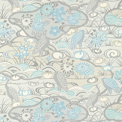 Pavilion Heron Stream Wallpaper