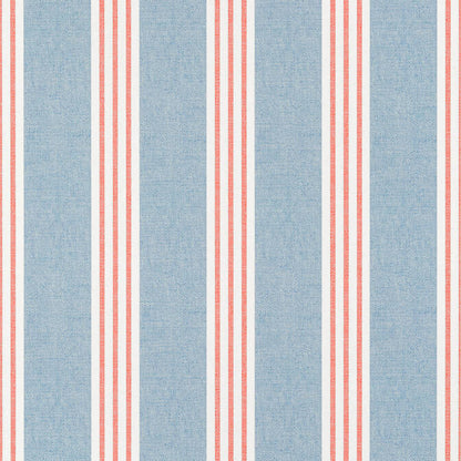 Pavilion Canvas Stripe Wallpaper
