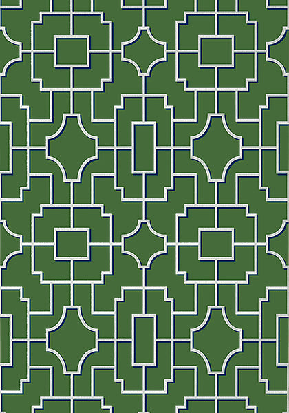 Eden Fretwork Wallpaper