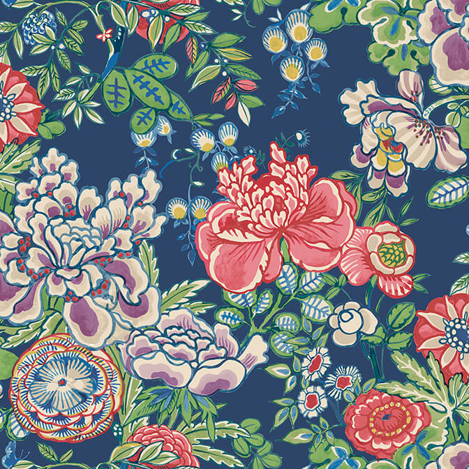 Sojourn Peony Garden Wallpaper