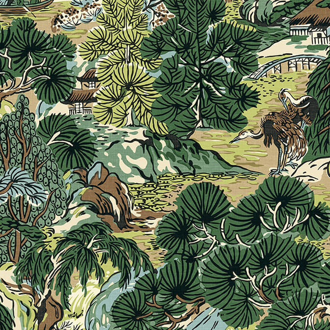 Sojourn Pagoda Trees Wallpaper