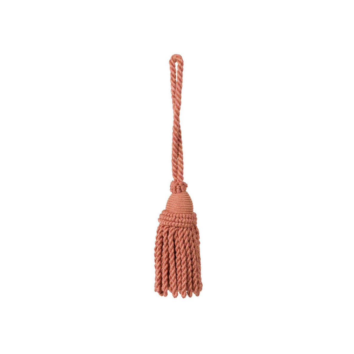 Coeur Tassel by Brunschwig & Fils in Coral