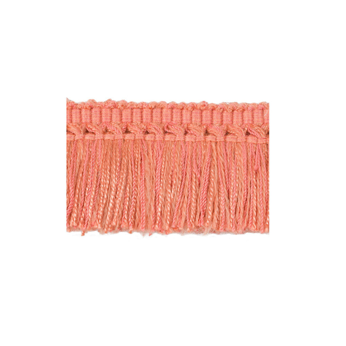 Coeur Brush Trim by Brunschwig & Fils in Coral