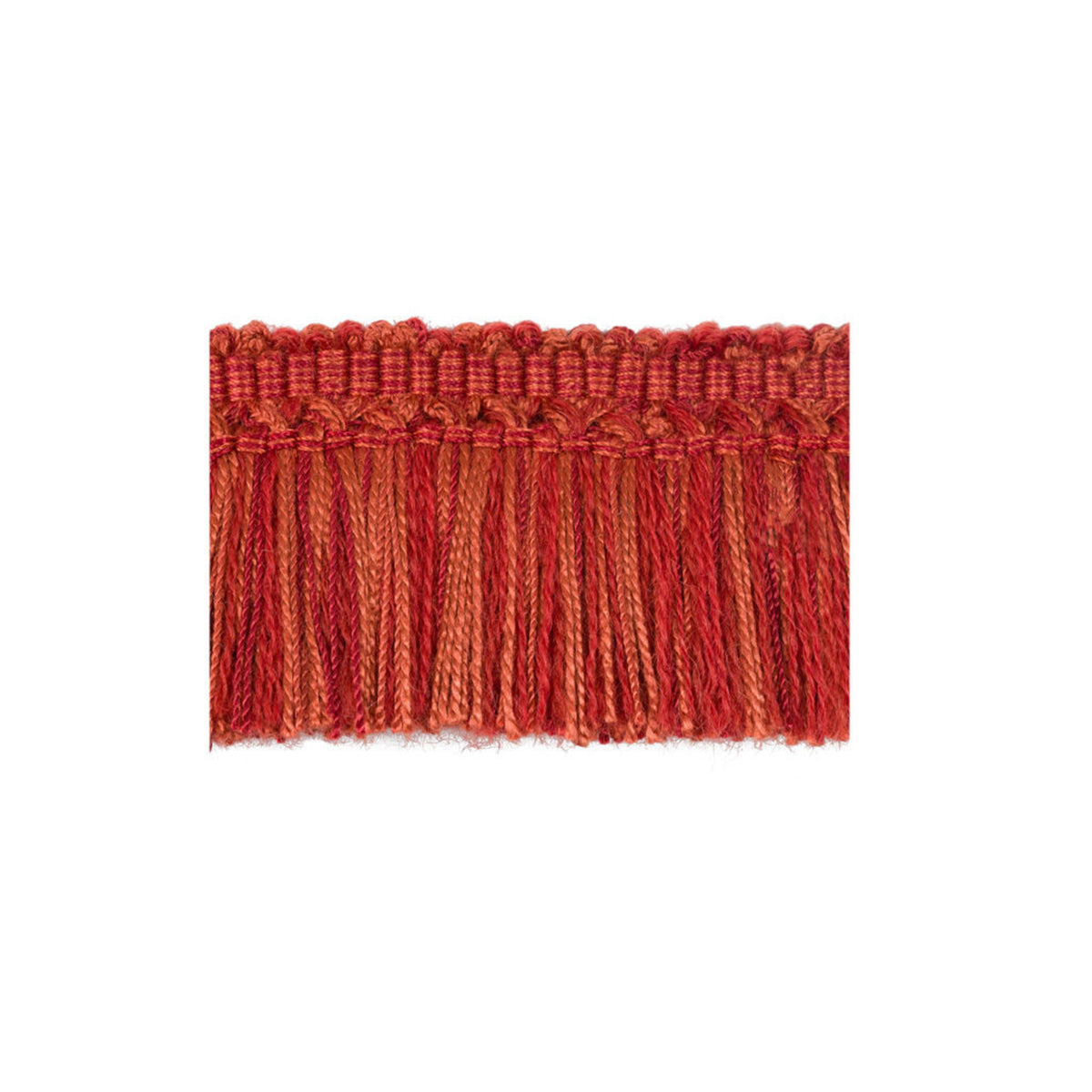 Coeur Brush Trim by Brunschwig & Fils in Brick
