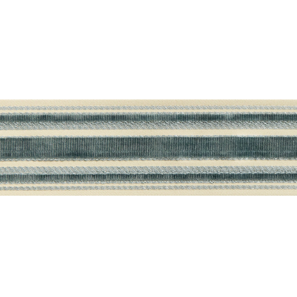 Canton Tape Trim by Brunschwig & Fils in Teal
