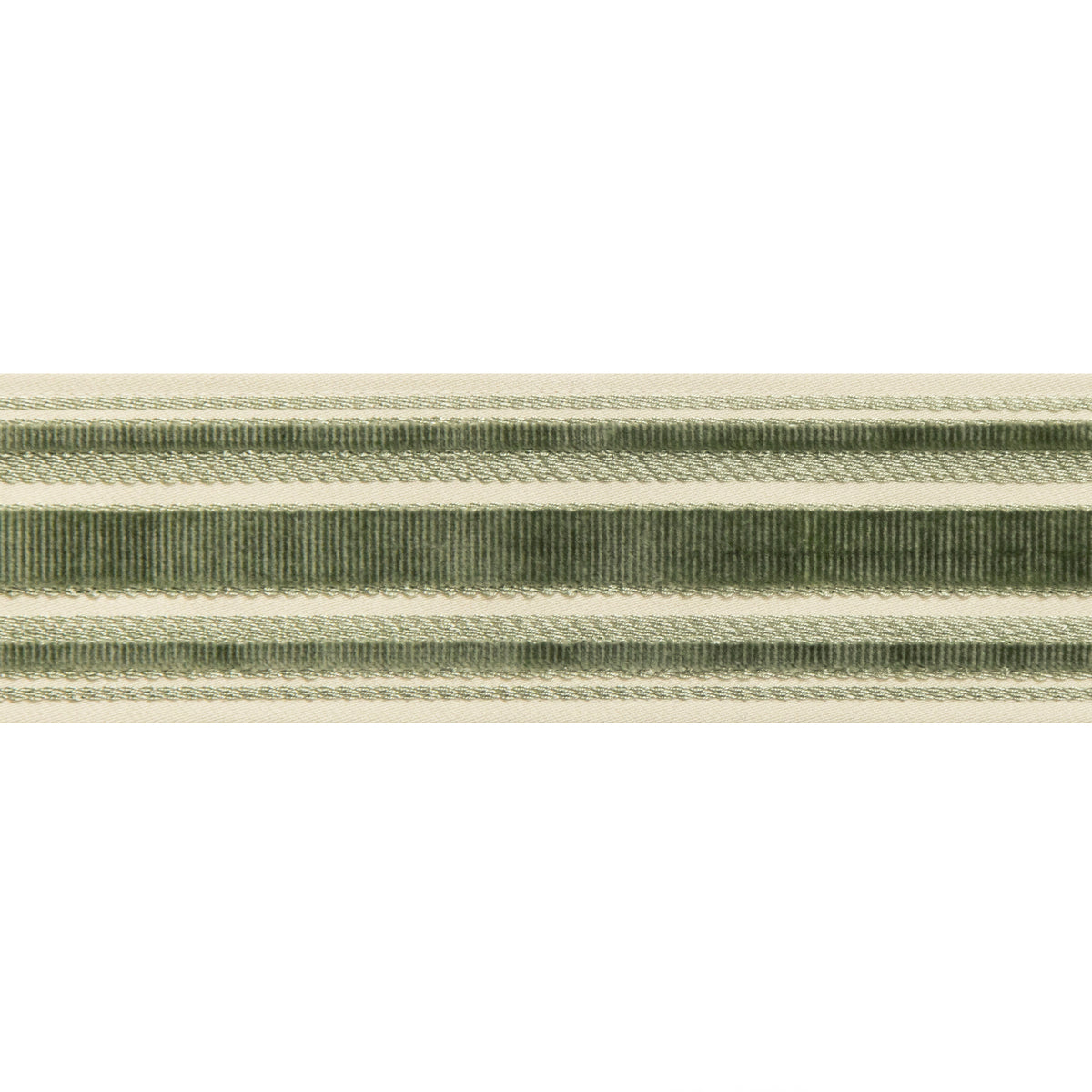 Canton Tape Trim by Brunschwig & Fils in Moss