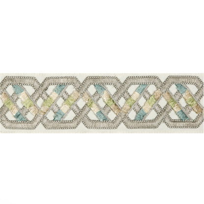 Loriyan Tape Trim by Brunschwig & Fils in Grey
