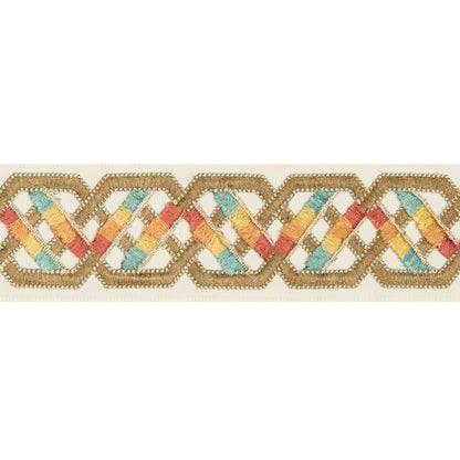 Loriyan Tape Trim by Brunschwig & Fils in Jewel