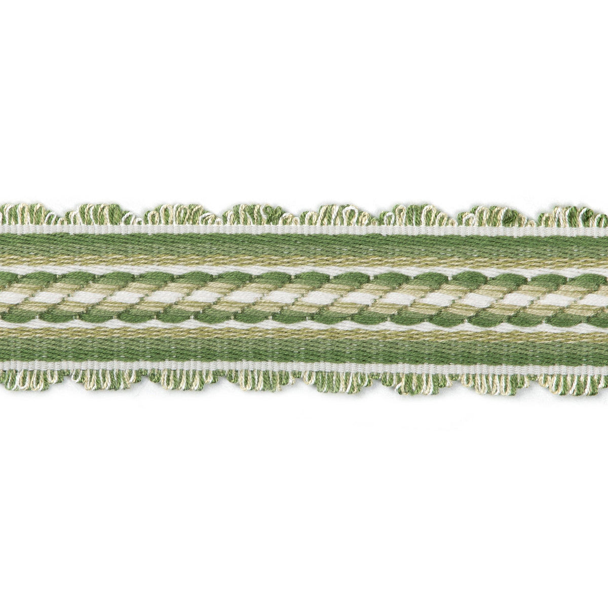 Jacqueline Braid Trim by Brunschwig & Fils in Leaf