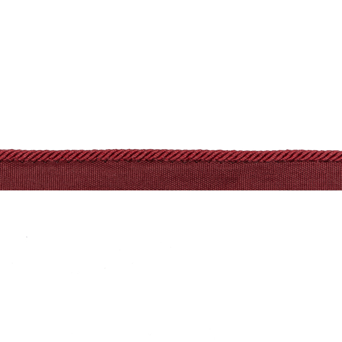 Picardy Cord Trim by Brunschwig & Fils in Wine