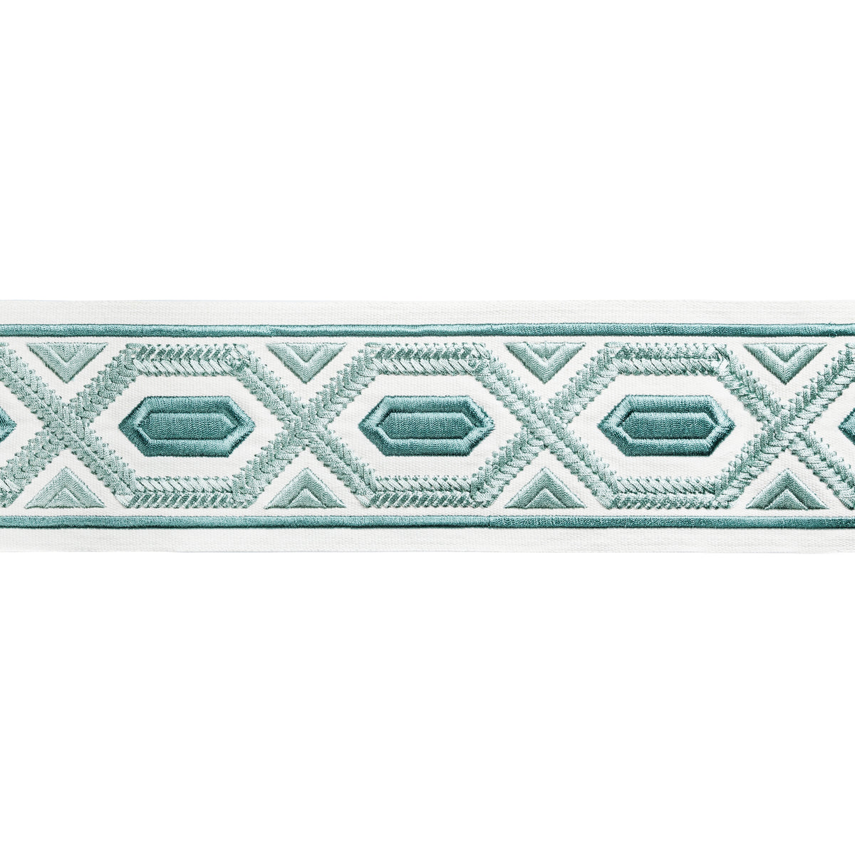 Avril Tape Trim by Brunschwig & Fils in Aqua