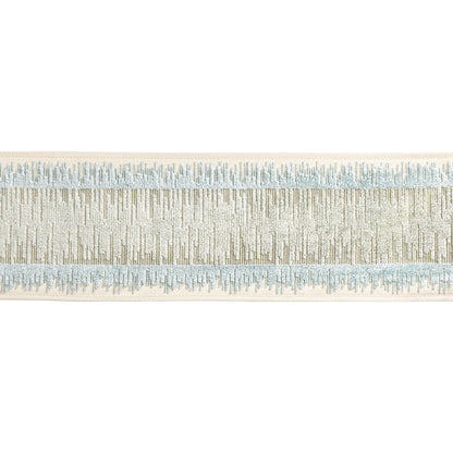 Bromo Tape Trim by Brunschwig & Fils in Seafoam