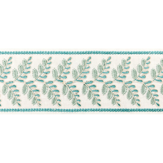 Fougere Border - Aqua