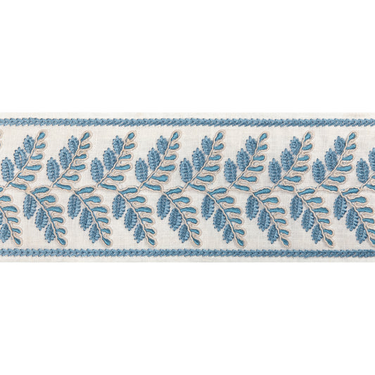 Fougere Border - Blue