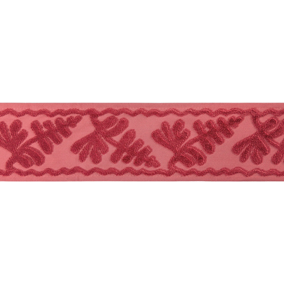 Cassis Tape Trim by Brunschwig & Fils in Berry