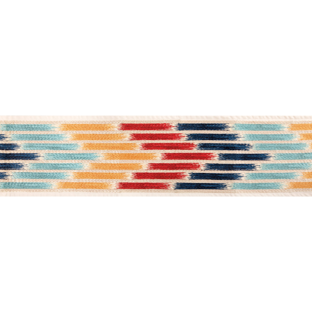 Cascade Border Trim by Brunschwig & Fils in Red/Blue
