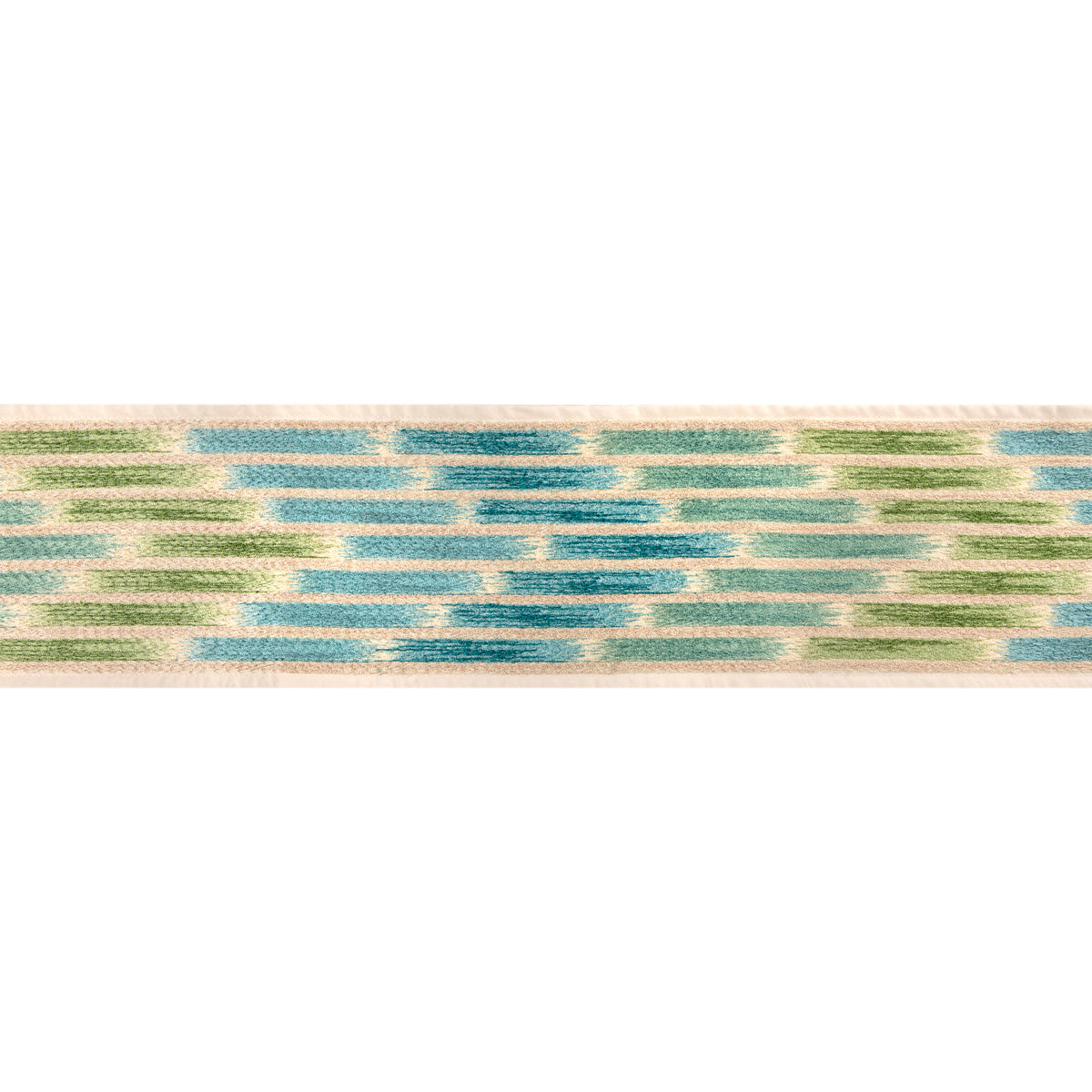 Cascade Border Trim by Brunschwig & Fils in Teal/Green