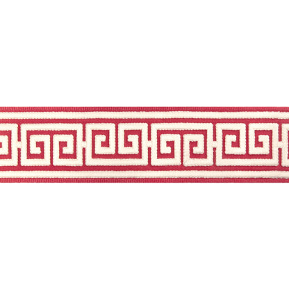 Paros Tape Trim by Brunschwig & Fils in Berry