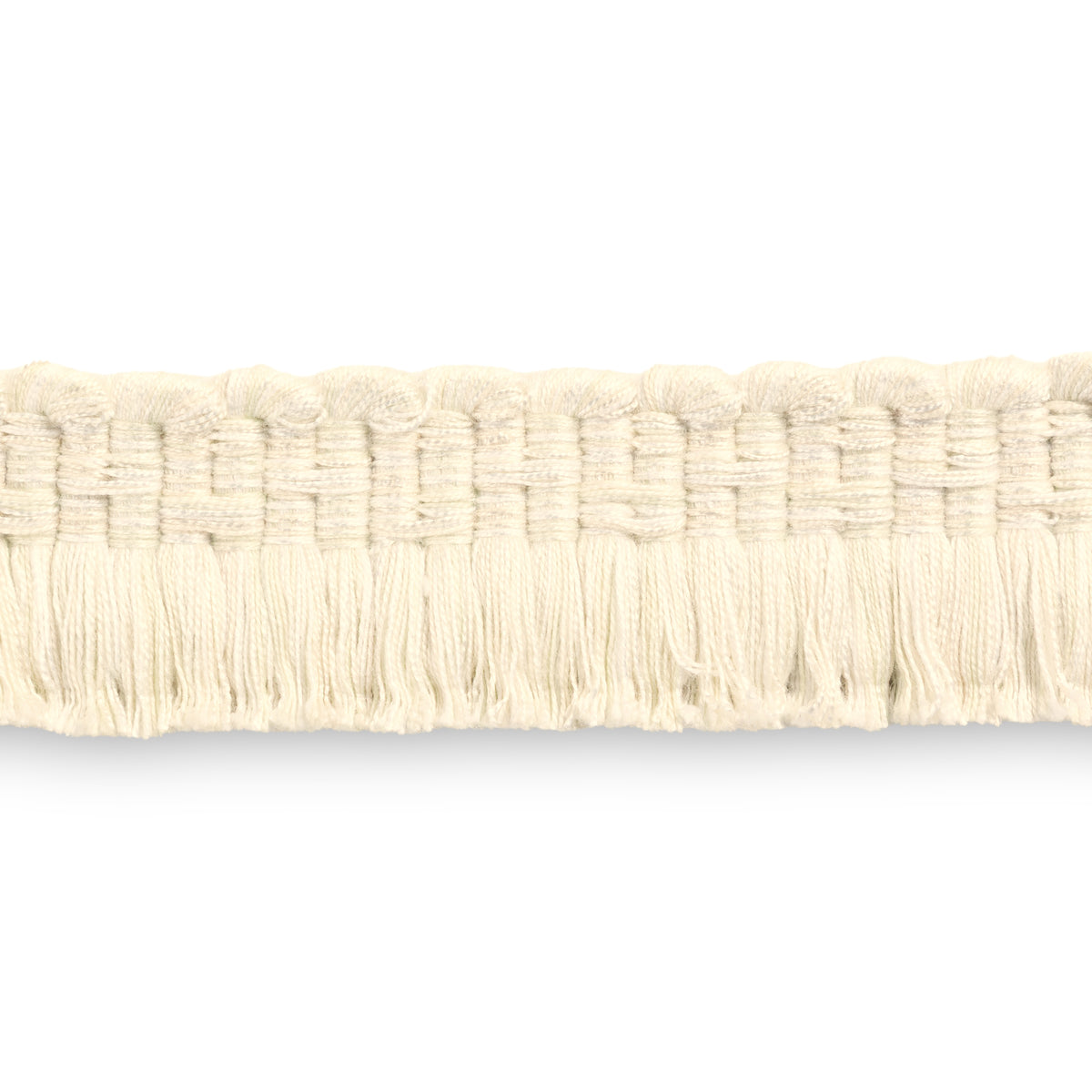 Montcel Brush Fringe Trim by Brunschwig & Fils in Ivory