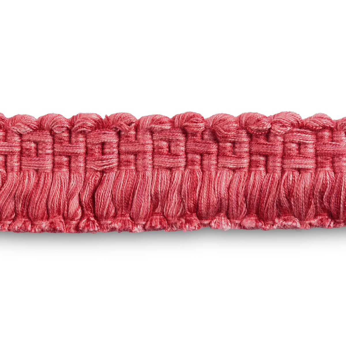 Montcel Brush Fringe Trim by Brunschwig & Fils in Rose
