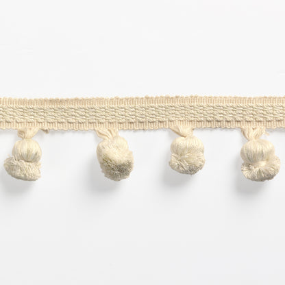 Montcel Pom Fringe Trim by Brunschwig & Fils in Ivory