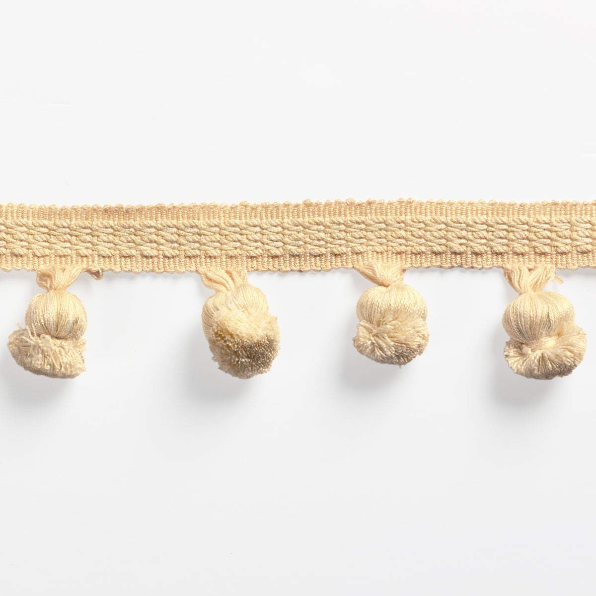 Montcel Pom Fringe Trim by Brunschwig & Fils in Beige