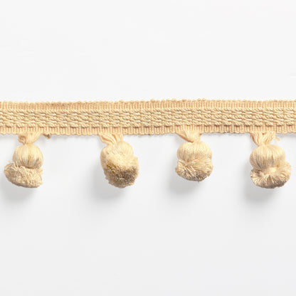Montcel Pom Fringe Trim by Brunschwig & Fils in Beige