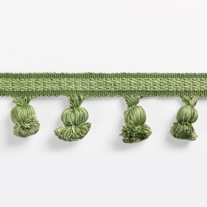 Montcel Pom Fringe Trim by Brunschwig & Fils in Green