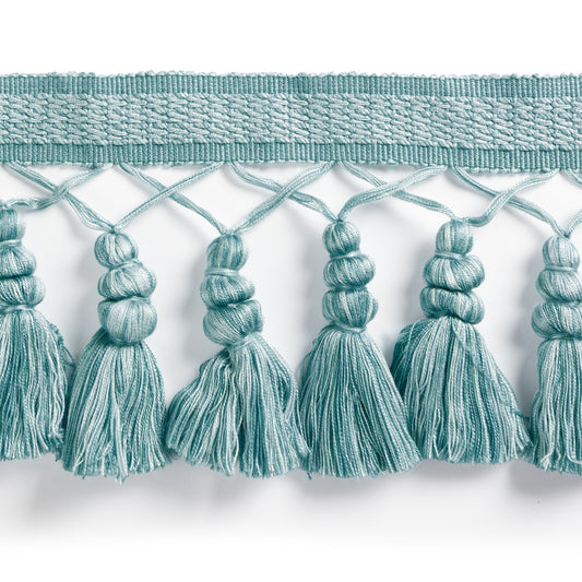 Montcel Tassel Fringe - Aqua