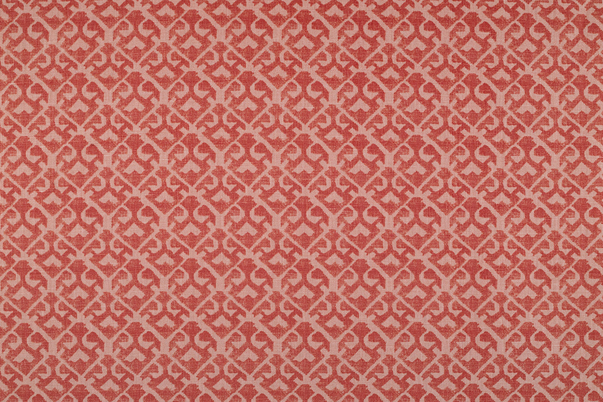 Tamar Tonal Fabric by Carolina Irving in Coral