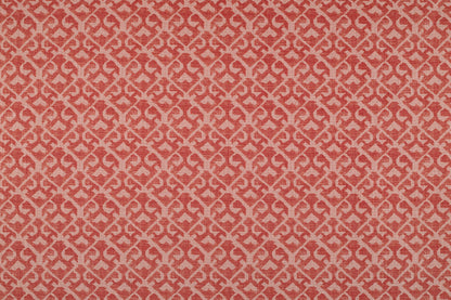 Tamar Tonal Fabric by Carolina Irving in Coral