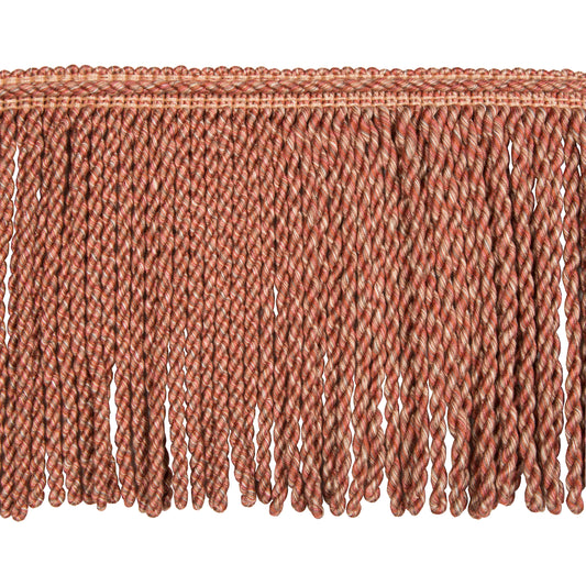 Felix Fringe - Brick/Ecru