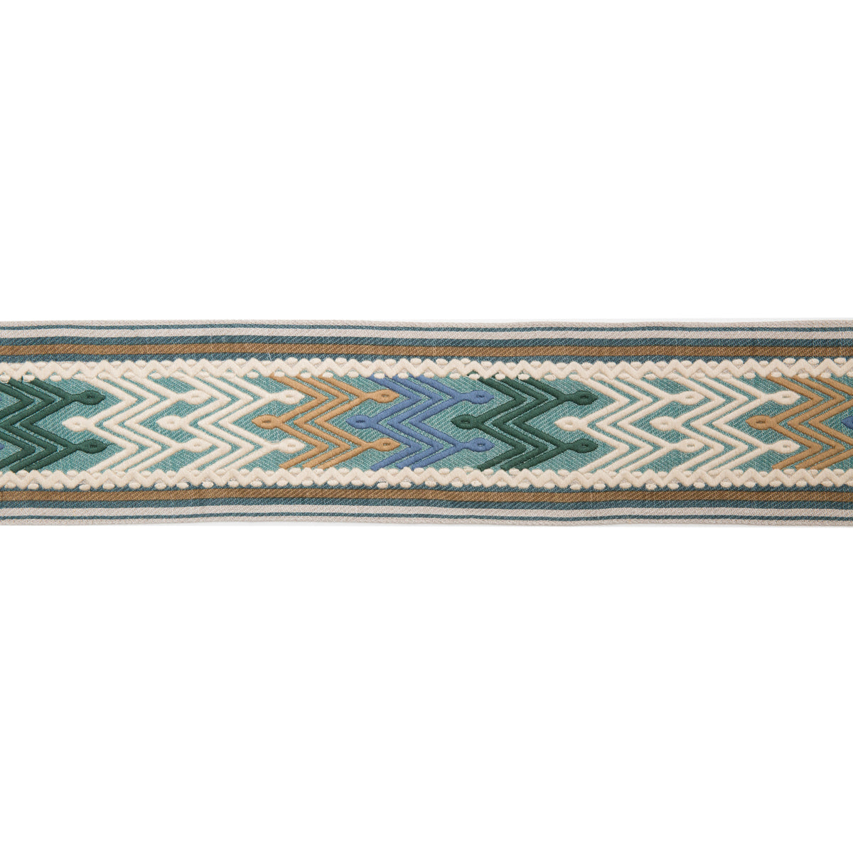 Tana Tape Trim by Lee Jofa in Lagoon/Teal