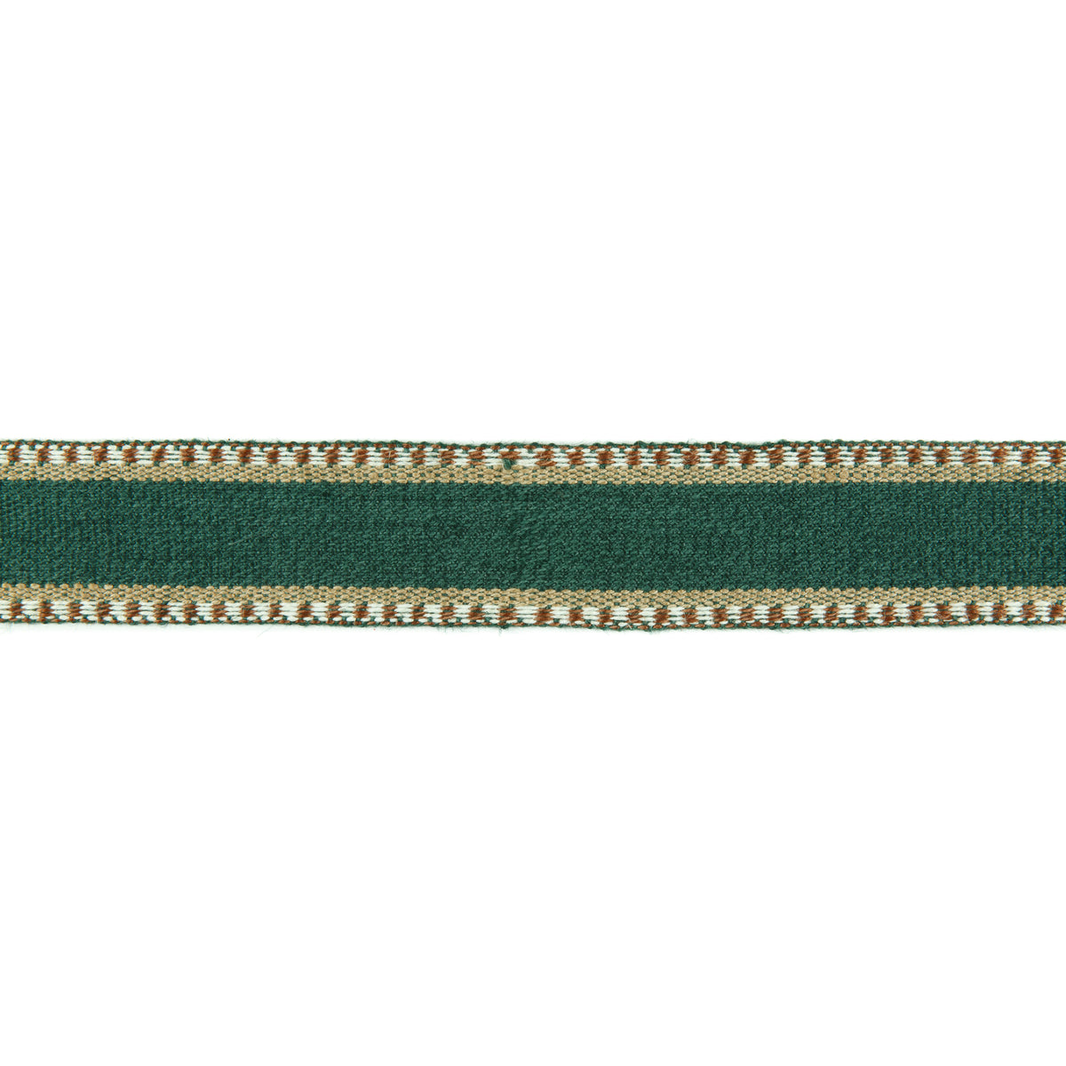 Danakil Tape Trim by Lee Jofa in Hunter/Brown