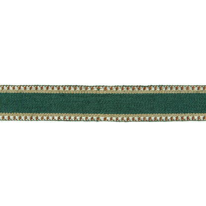 Danakil Tape Trim by Lee Jofa in Hunter/Brown